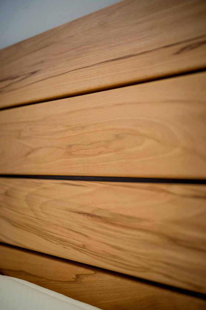 Bettgestell Kopf Holz