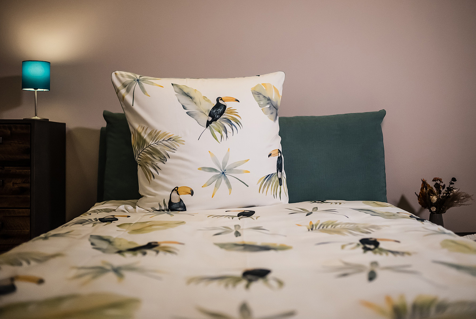 Bettwäsche mit Tukan