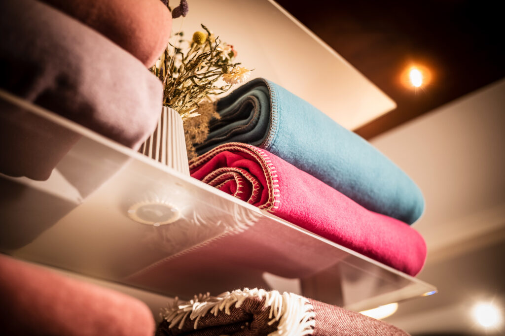 Kuscheldecken und Plaids