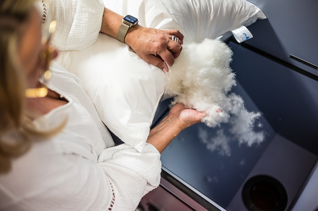 Reinigung Federkissen